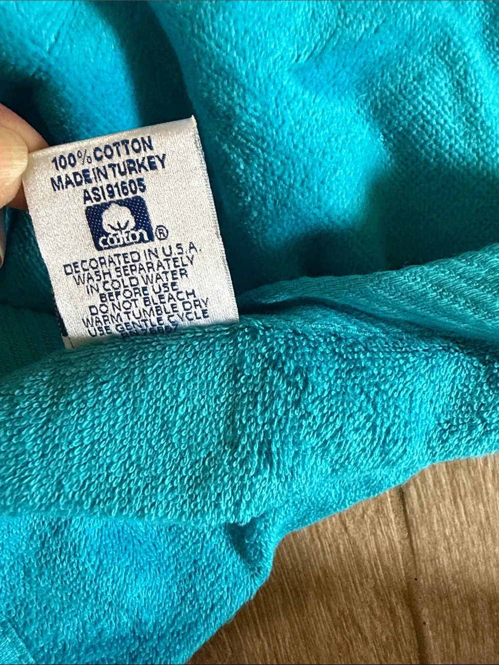 Turkish Signature Cotton Neck Towel Westin Diplomat Resort & Spa Hollywood FL